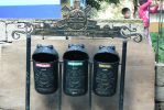 PICTURES/Aquas Calientes - AKA Machu Picchu Pueblo/t_Frog Trash Cans.JPG